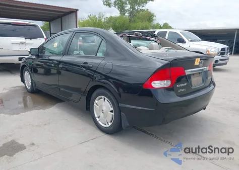 2010 Honda Civic Hybrid z USA, uszkodzony, nr VIN JHMFA3F26AS002535